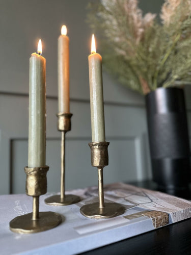 Lysestage – Gold 16 cm - VIAMAJA.DK