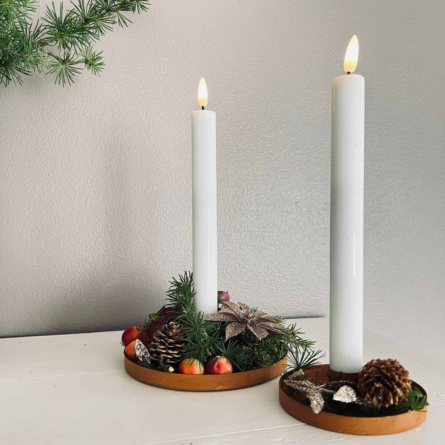 Lysestage Rust – dia 14cm - VIAMAJA.DK