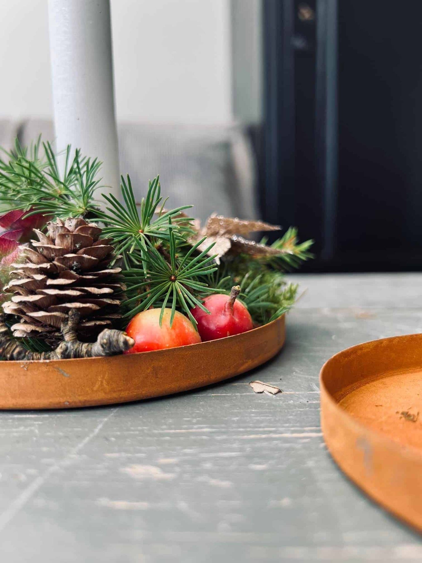 Lysestage Rust – dia 14cm - VIAMAJA.DK