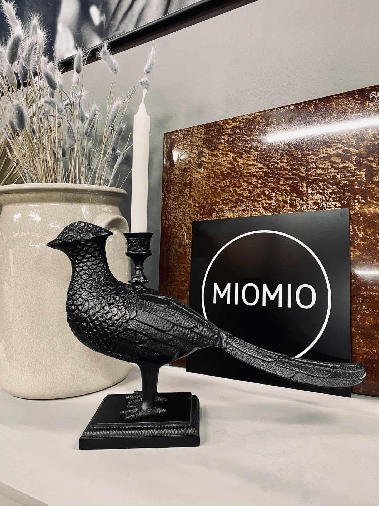 Lysestage – Sort Fasan - VIAMAJA.DK