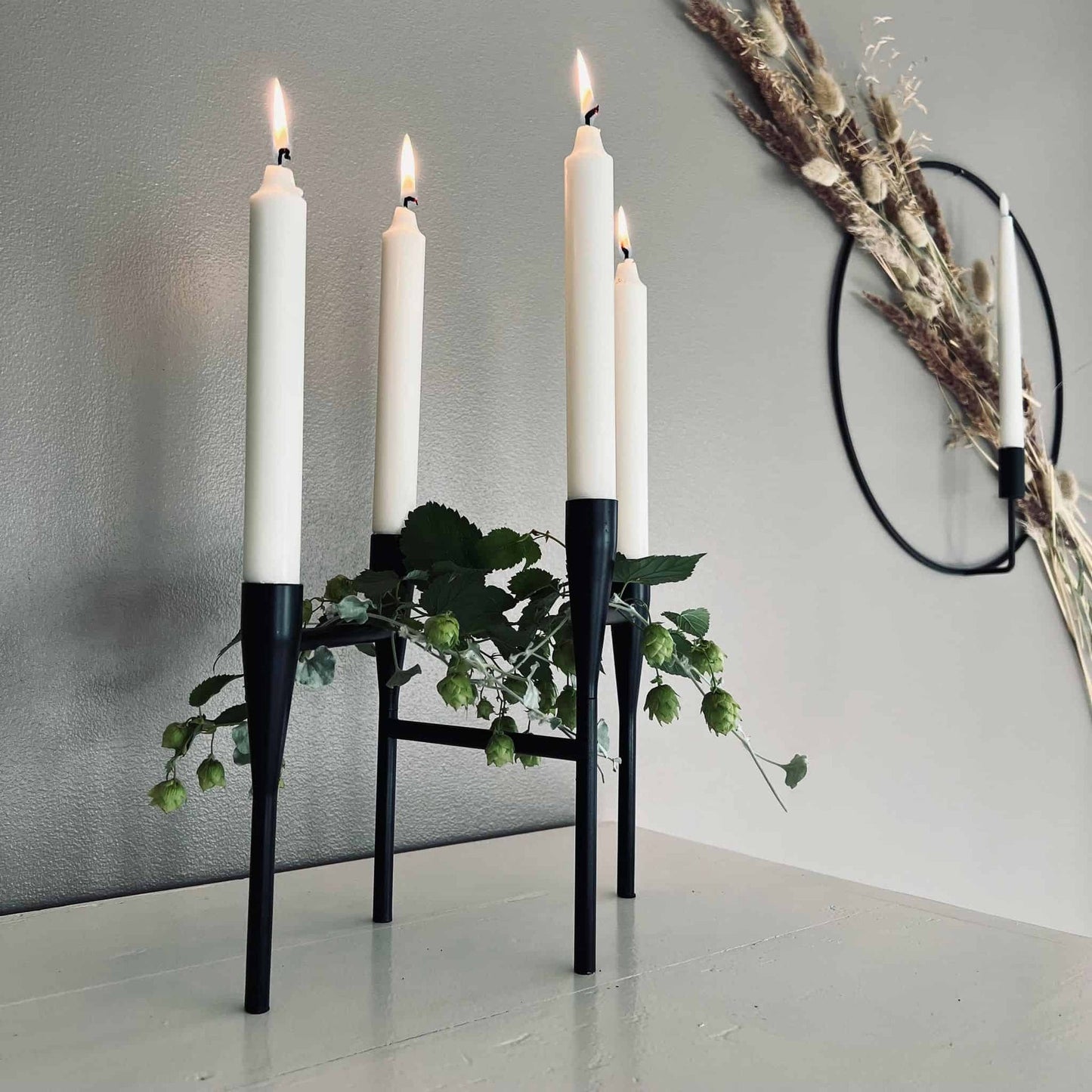 Lysestage TWIST til 4 lys - VIAMAJA.DK