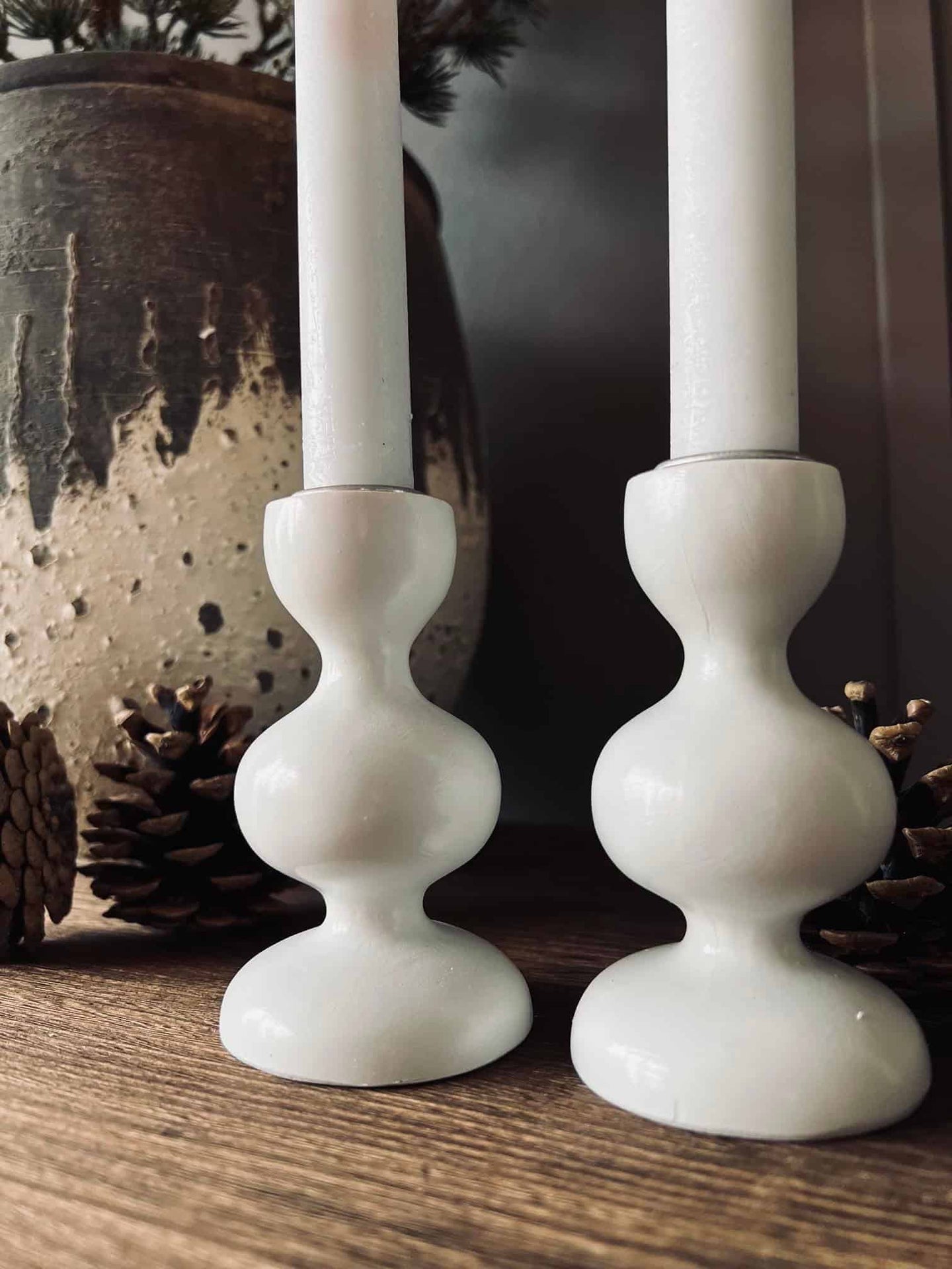 Lysestage - White poly - VIAMAJA.DK