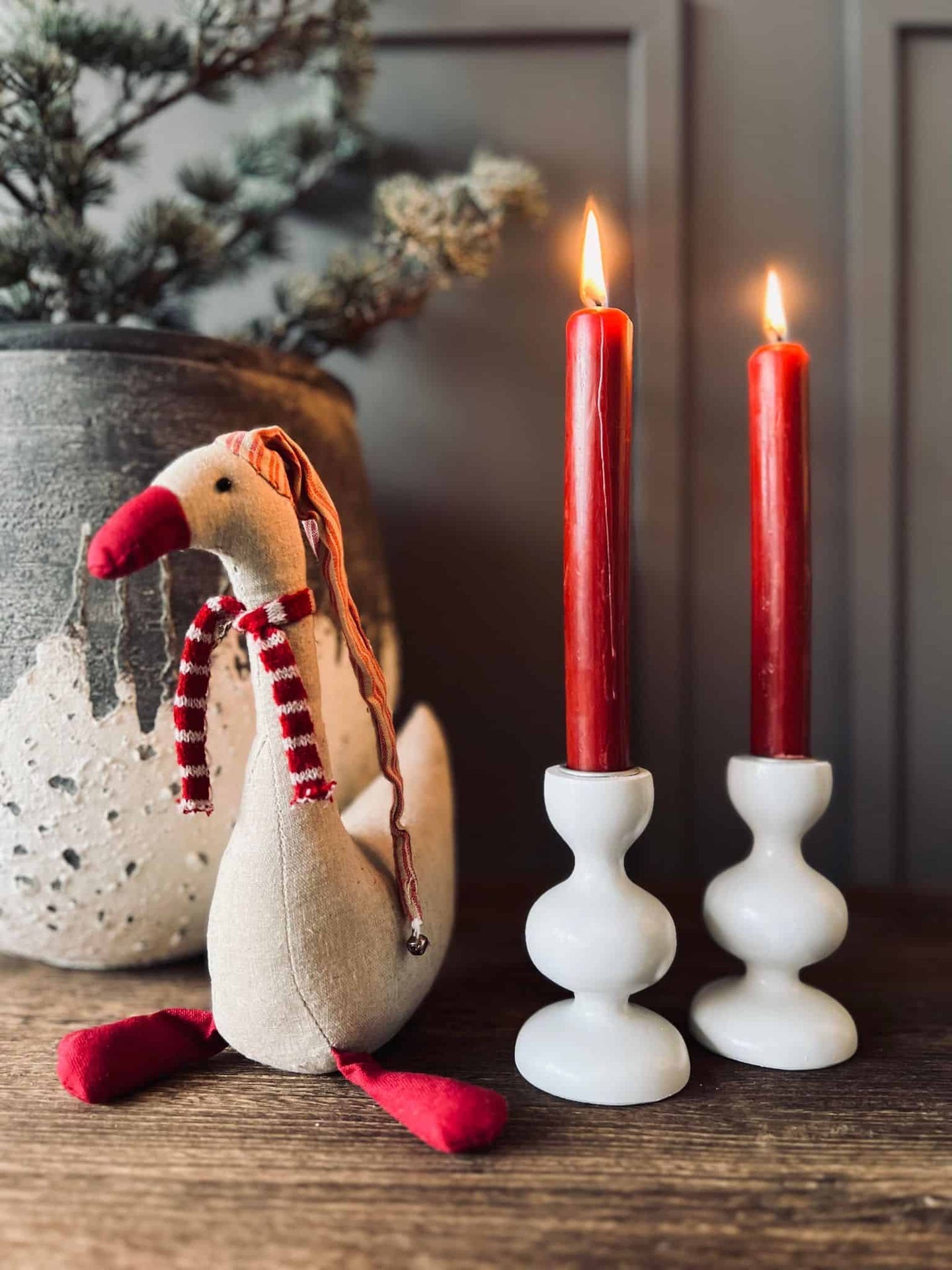 Lysestage - White poly - VIAMAJA.DK