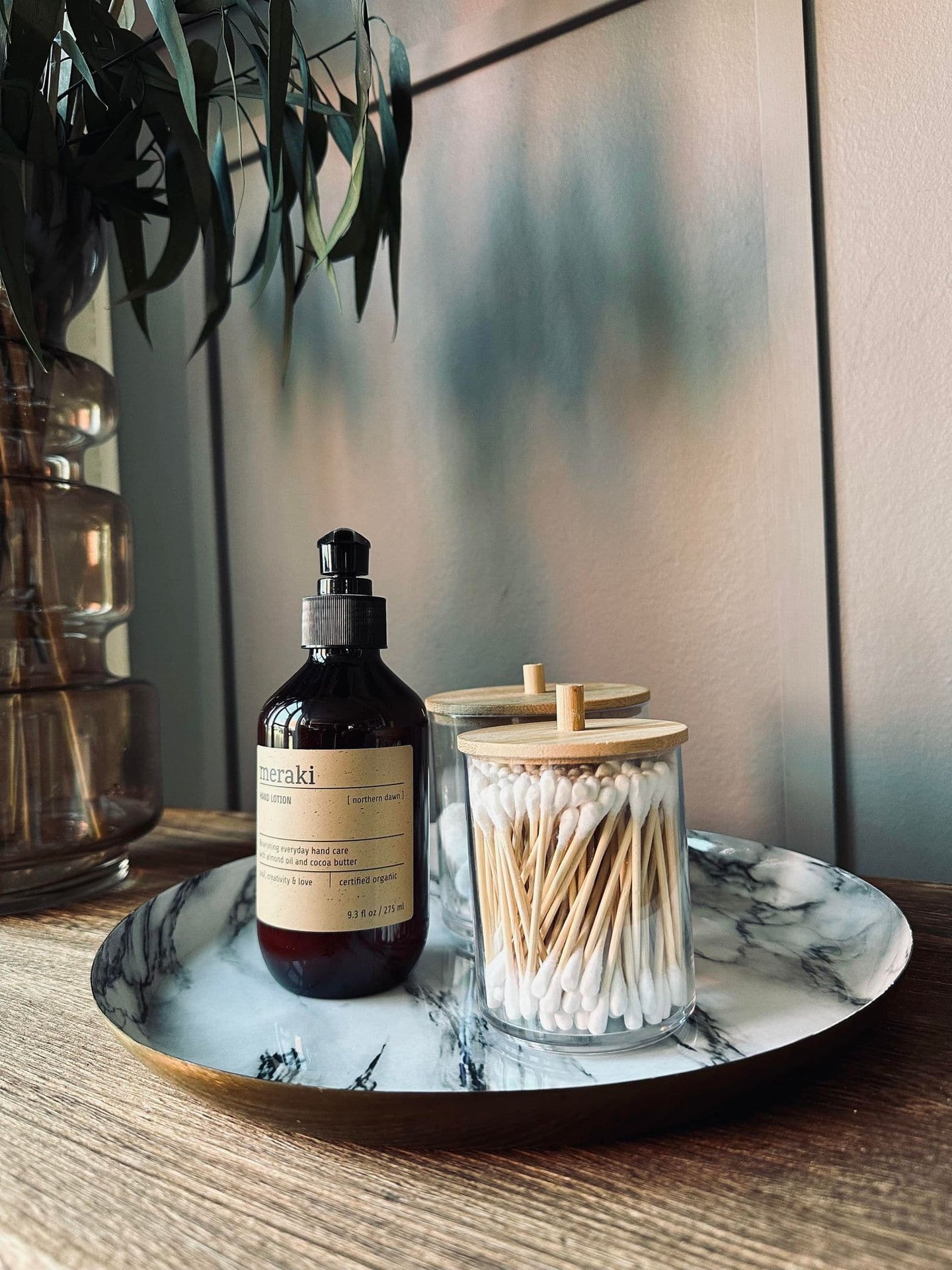 Lysfad marmor look - VIAMAJA.DK