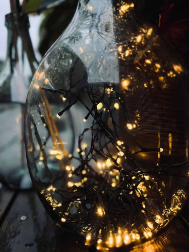 Lyskæde 160 LED med batteriboks – Godkendt Inde / Ude - VIAMAJA.DK