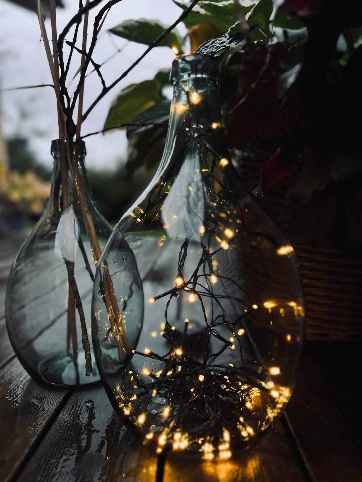 Lyskæde 80 LED med batteriboks – Godkendt inde / ude - VIAMAJA.DK