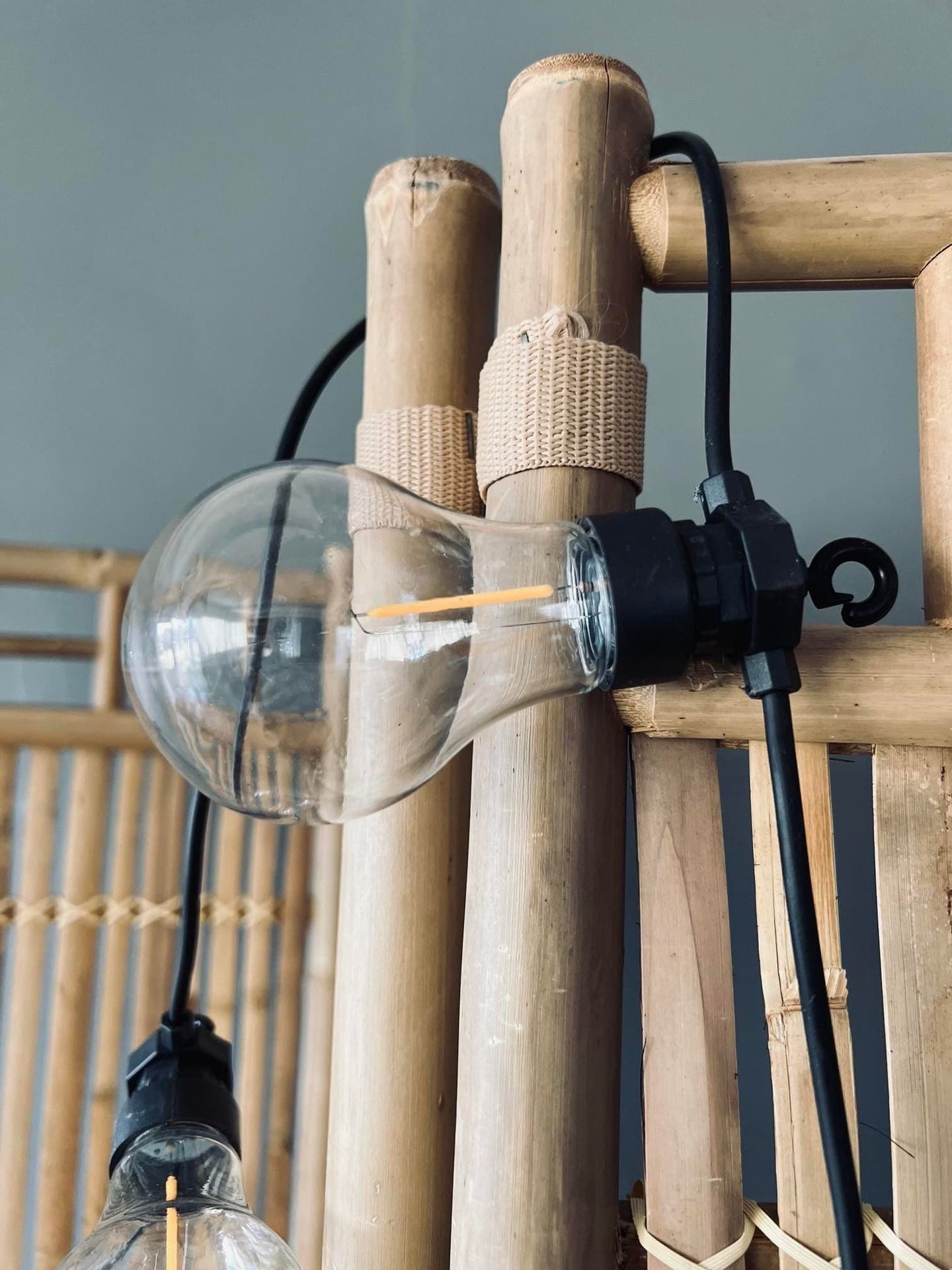 Lyskæde LED varm hvid - Kan forlænges - Godkendt til ude - VIAMAJA.DK