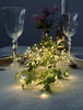 Ljusslinga silver wire med 100 LED-ljus