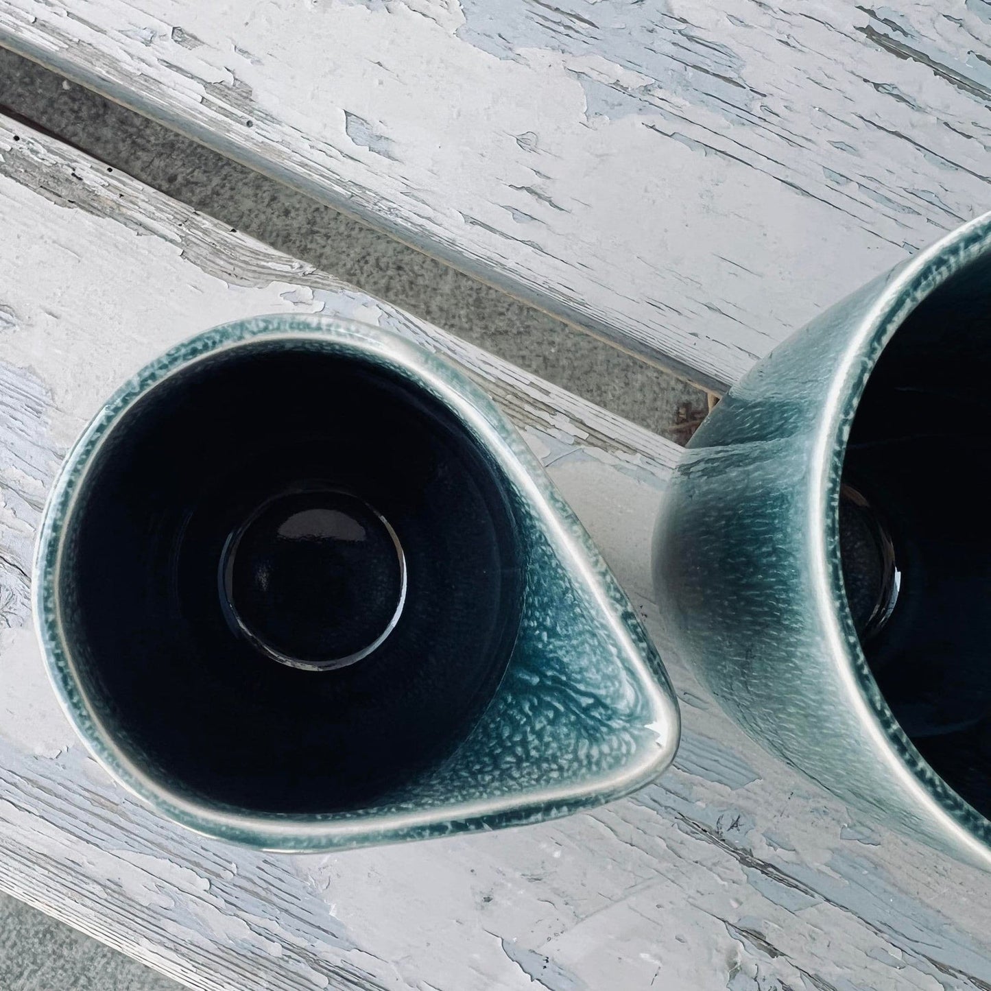 Mælkekande uden hank - Stentøj Havgrøn - VIAMAJA.DK