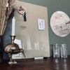 Magnetisk glastavla - 40x60 cm Beige