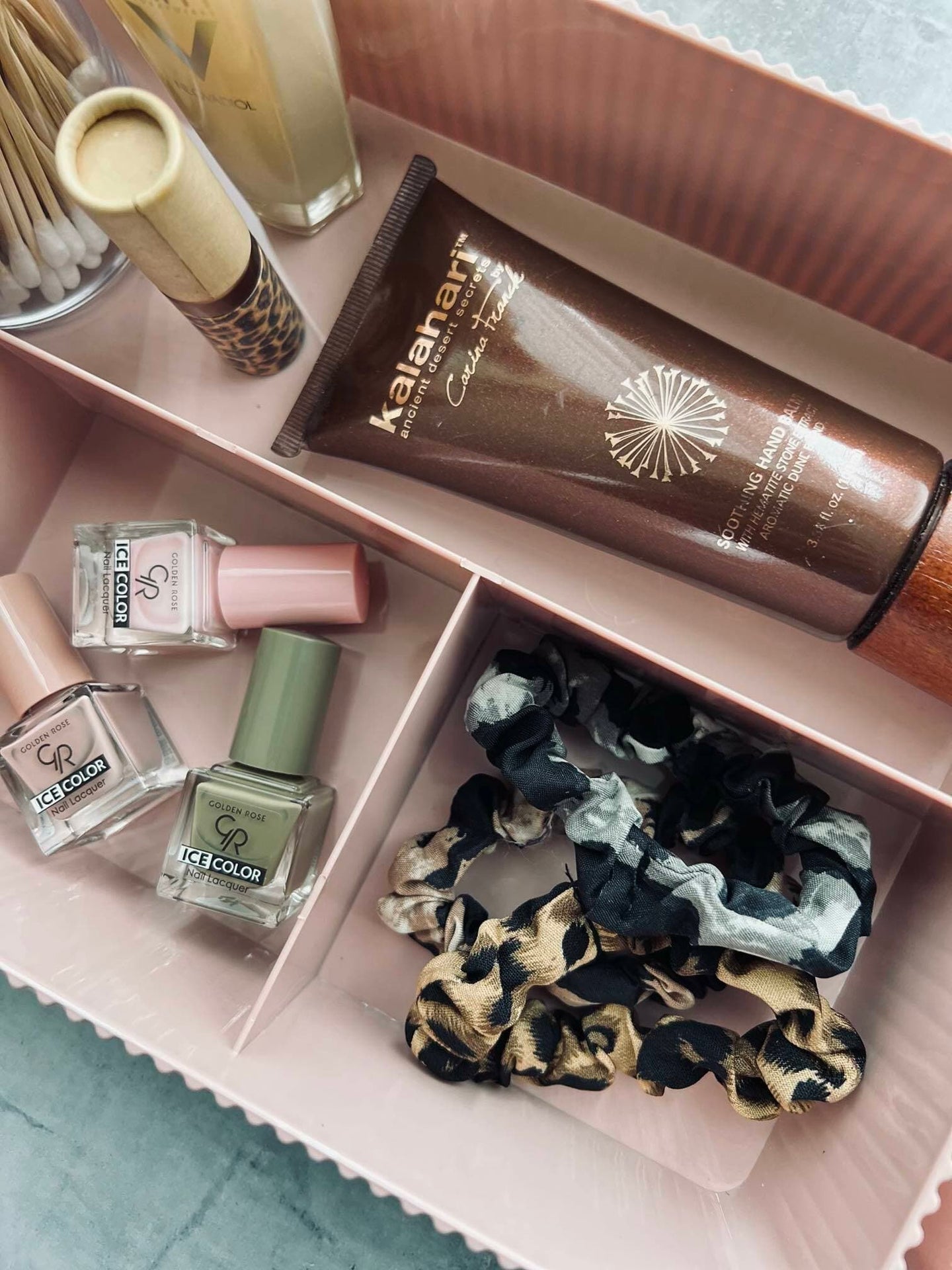 Makeup / krea organiser - Rosa - VIAMAJA.DK
