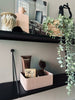 Makeup-organiser med fack – Rosa
