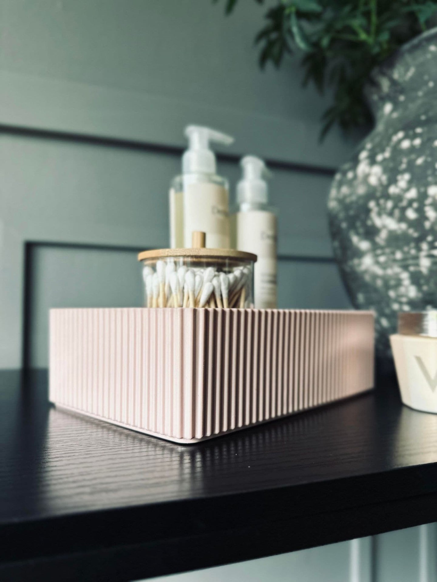 Makeup organiser - Rosa - VIAMAJA.DK