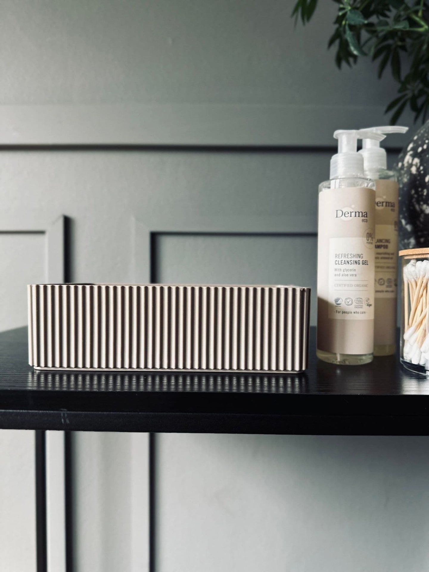 Makeup organiser - Taupe - VIAMAJA.DK