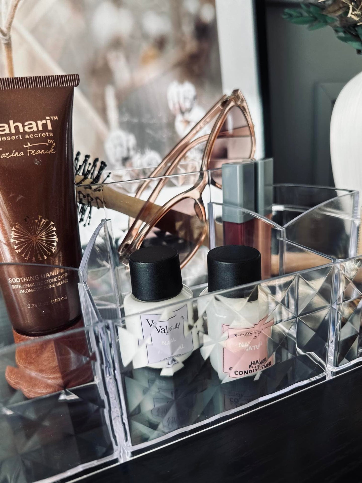 Makeup organizer med 6 rum - VIAMAJA.DK