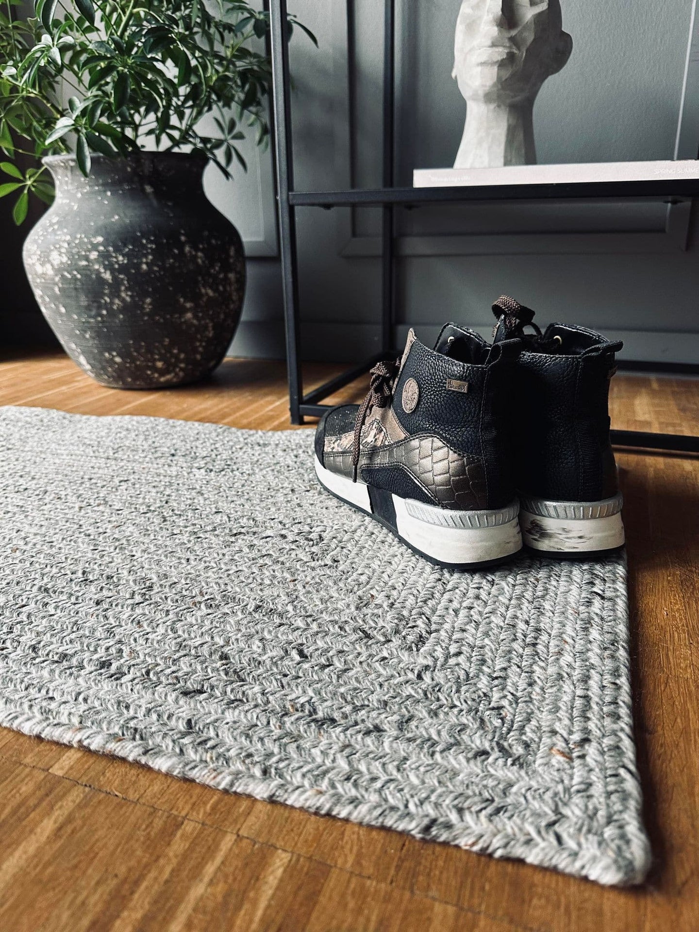 Måtte 40x60cm Lys grå – Kan bruges inde og ude - VIAMAJA.DK