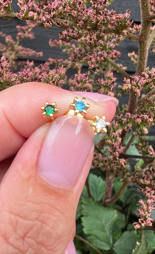 Mix box GIA Blue 18K forgyldt - VIAMAJA.DK