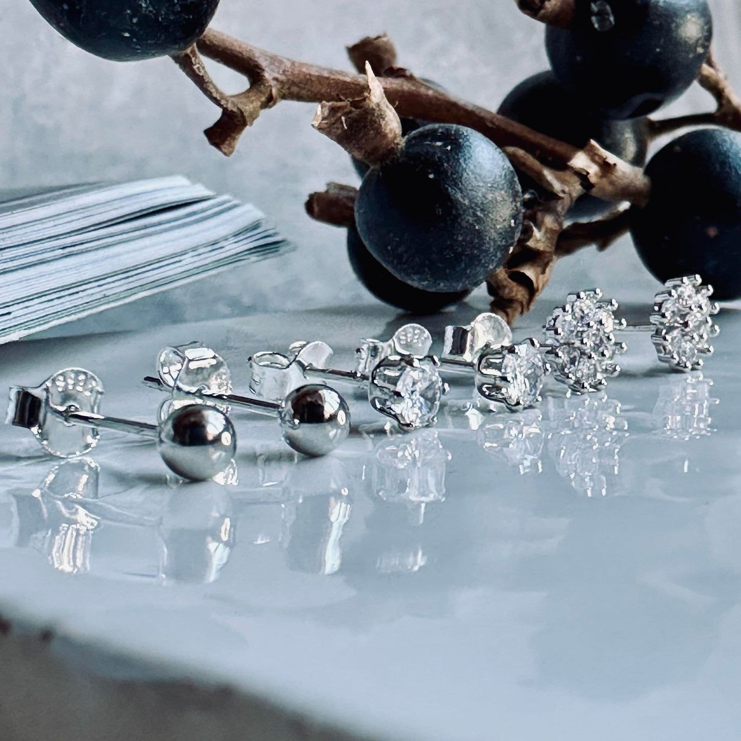 Mix box med 6 øreringe - Ivy - VIAMAJA.DK