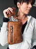 Mobilväska ALINA - Cognac