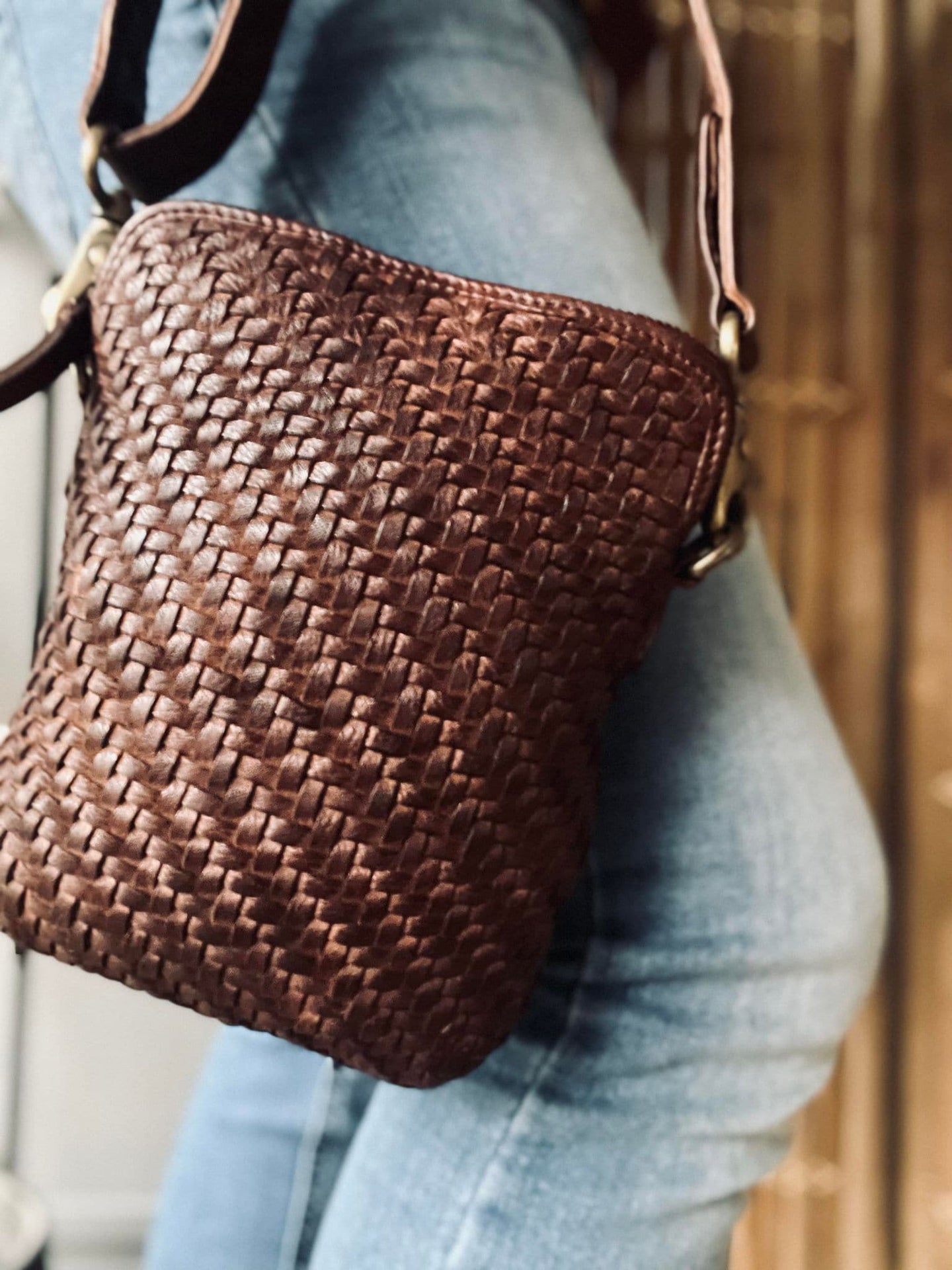 Mobiltaske Millo - Brandy flet - VIAMAJA.DK