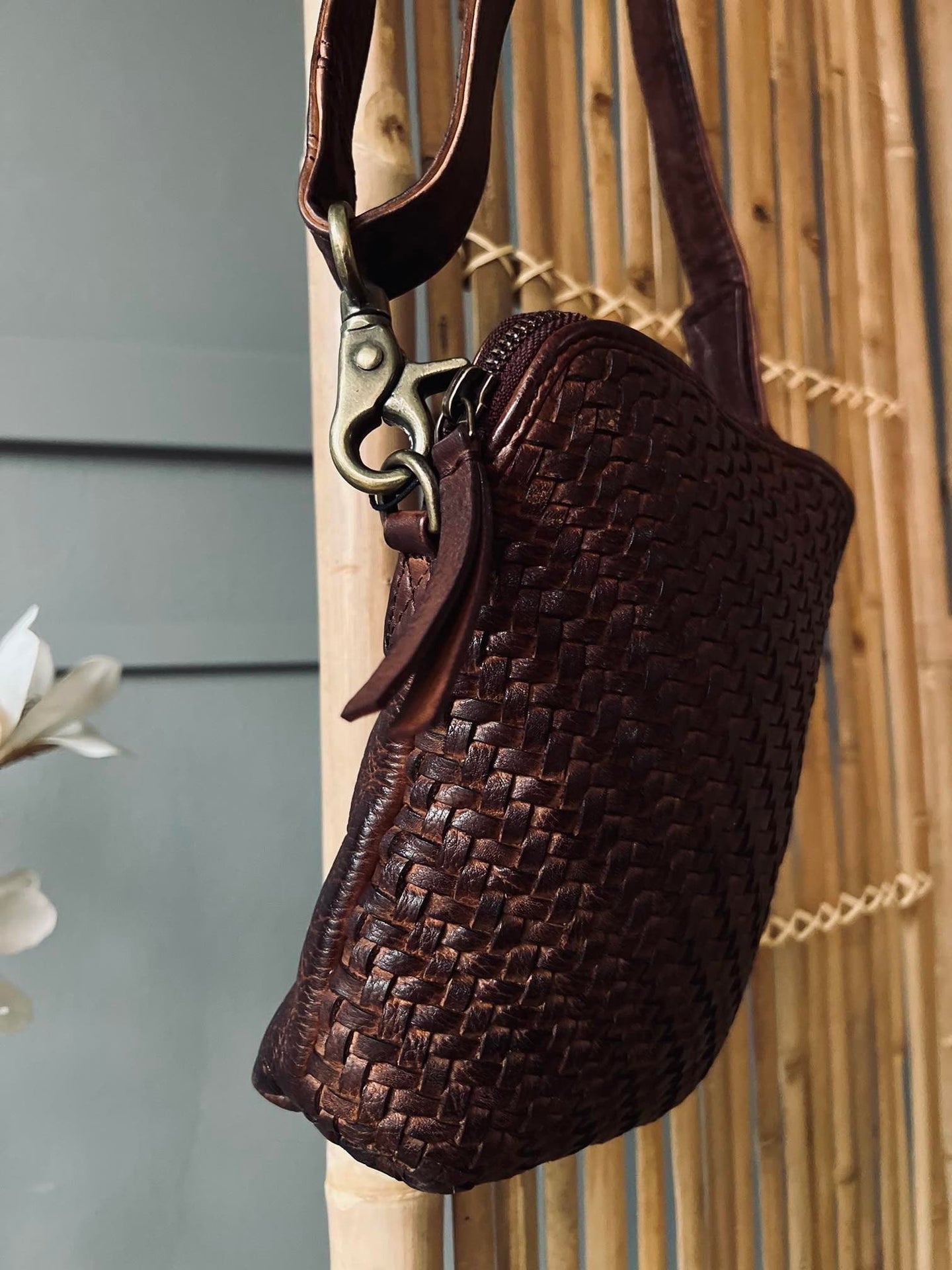 Mobiltaske Millo - Brandy flet - VIAMAJA.DK