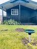 Mullvadsavskräckare med solceller - Grön