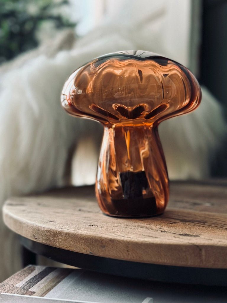 MUSHROOM Lampe – Cognac - VIAMAJA