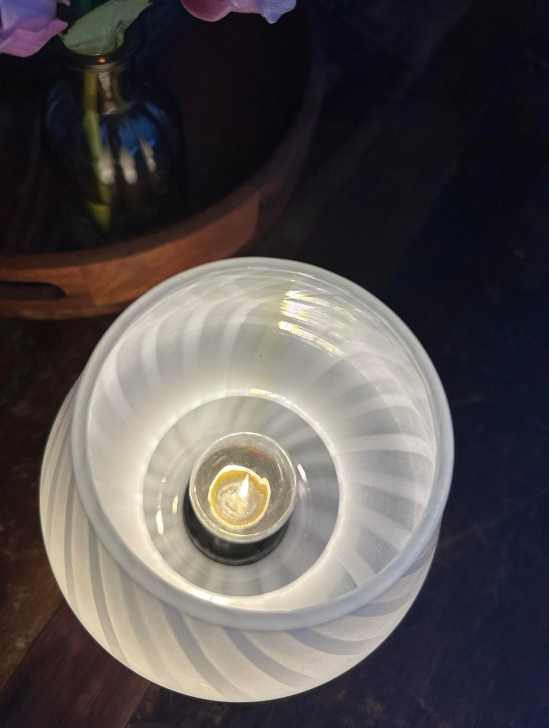 Mushroom Medium – Hvid mundblæst glas - VIAMAJA.DK