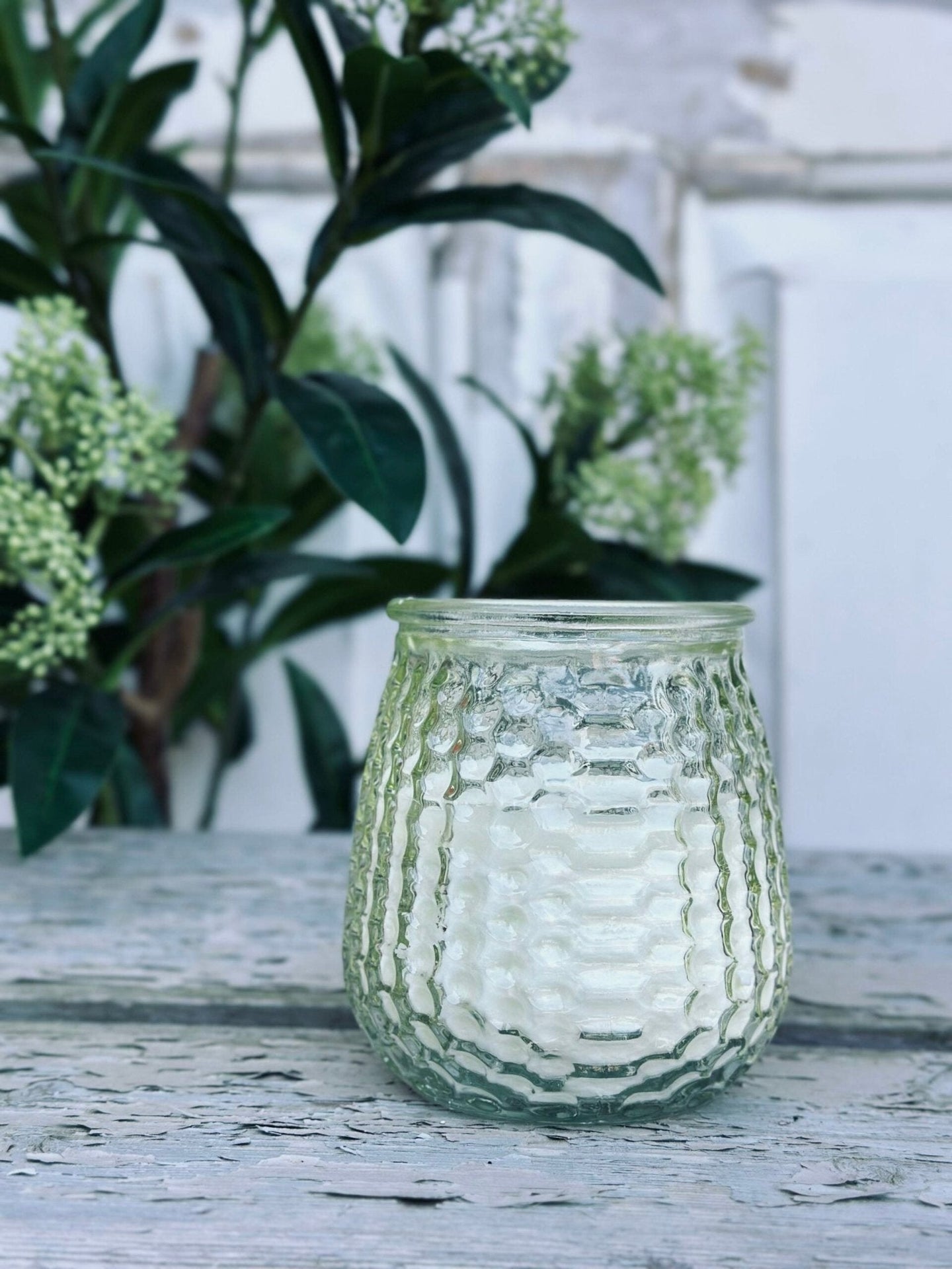 Myggelys Color – Citronella Mix i farvet glas - VIAMAJA.DK