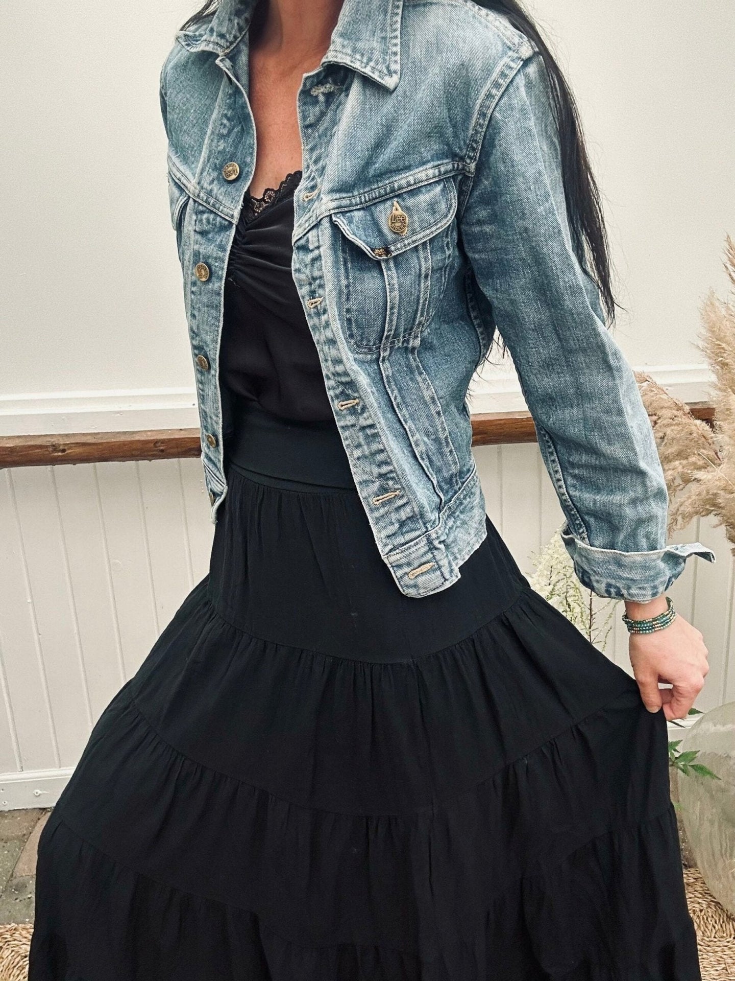 Nederdel Boheme cotton – S/M Black - VIAMAJA.DK