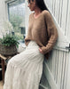 Kjol Boheme cotton – S/M Ljus beige