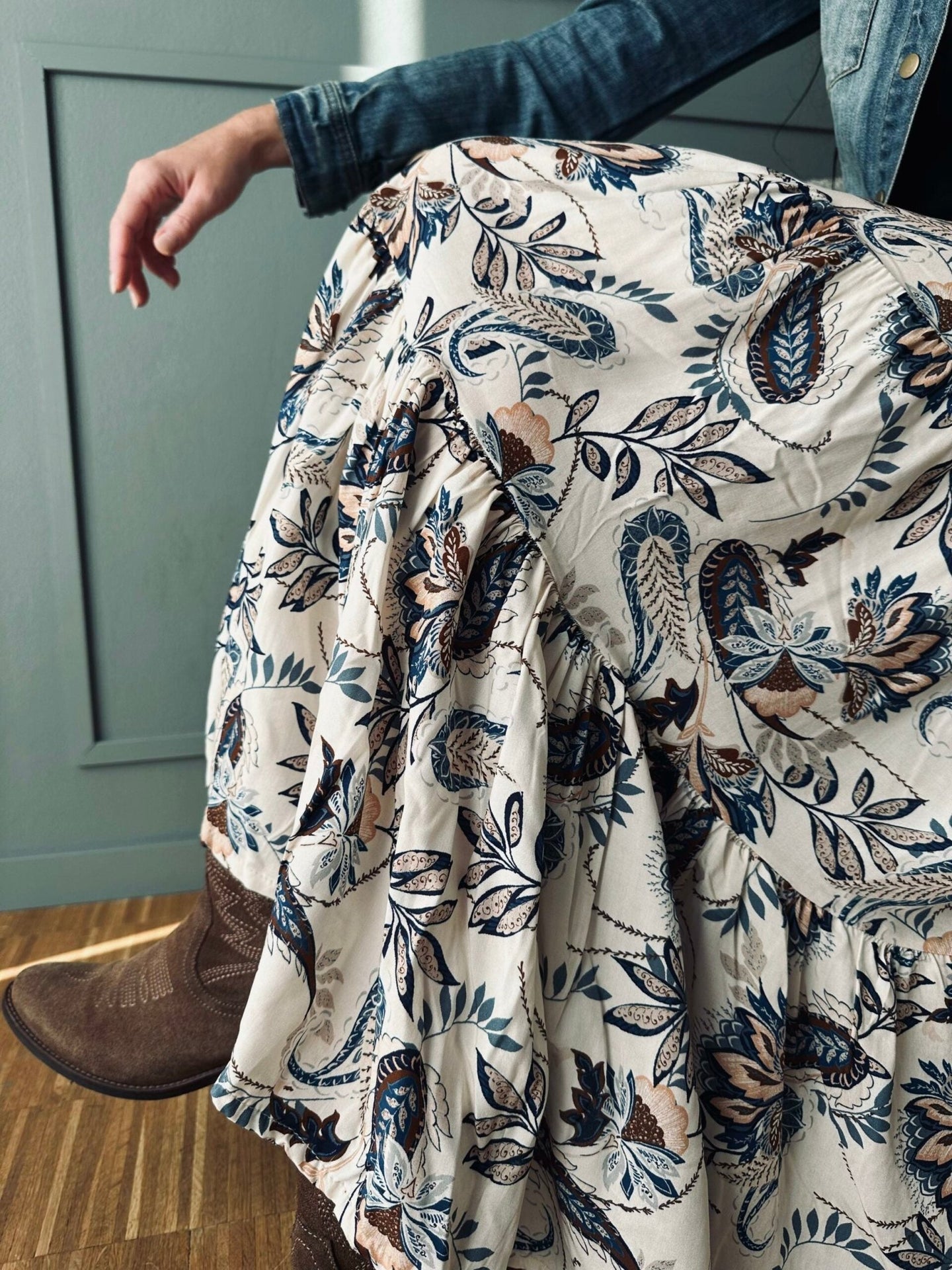 Nederdel Boho - Anna - VIAMAJA.DK