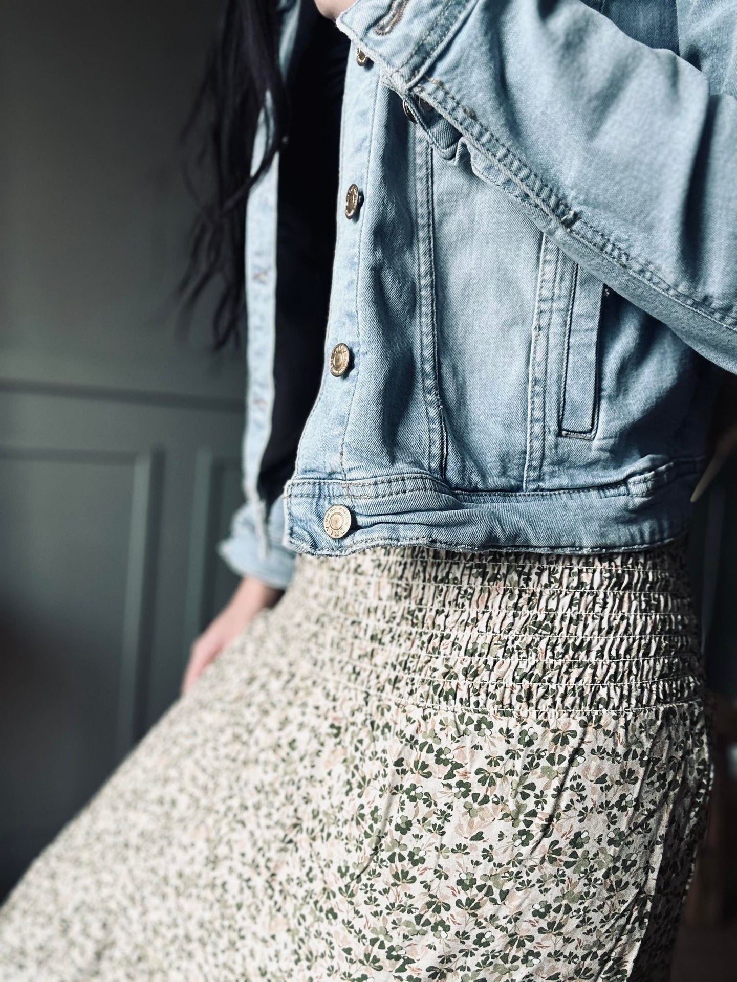 Nederdel Boho Green - VIAMAJA.DK