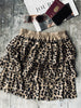 Kjol i flera lager – Leopard
