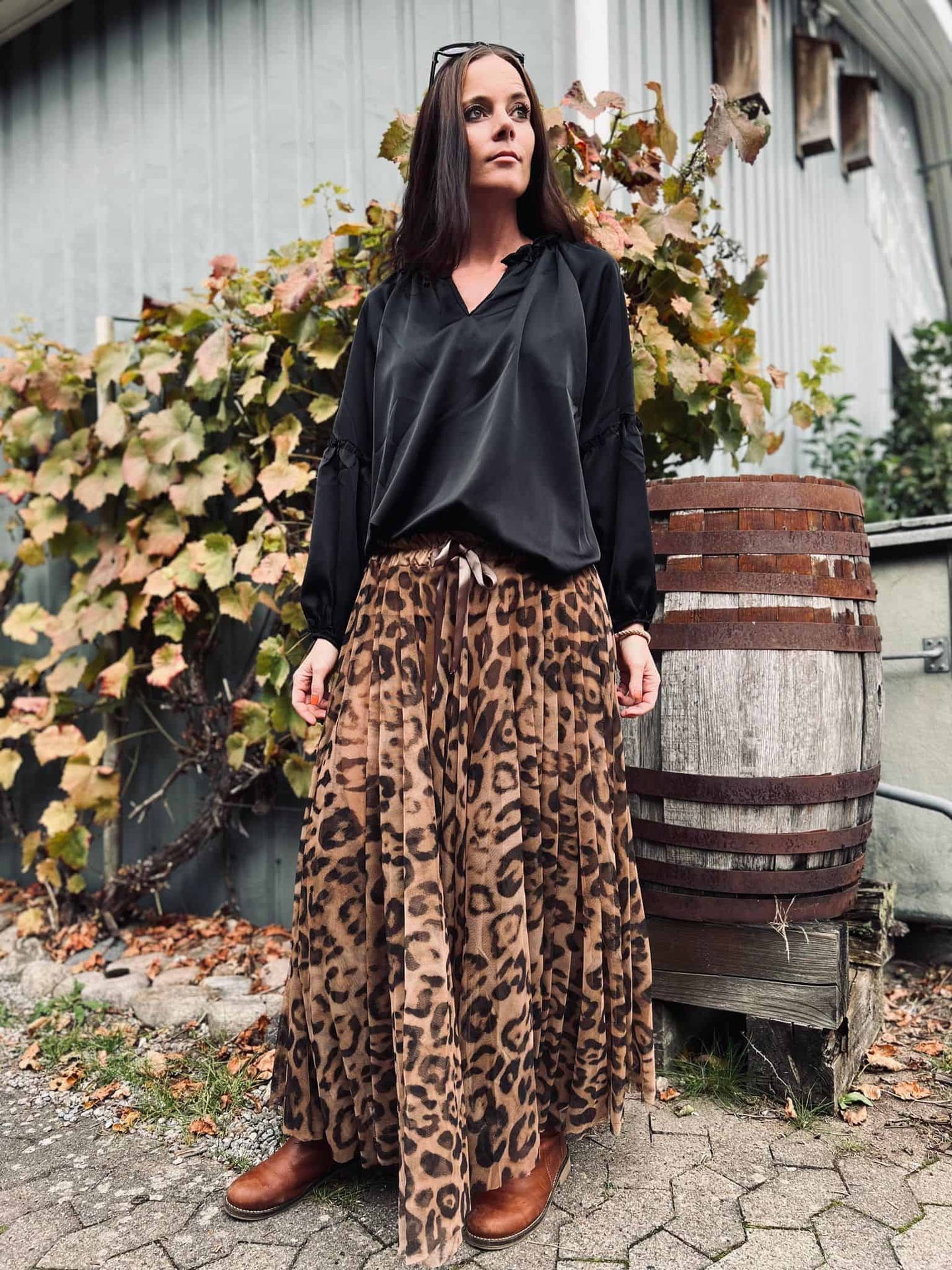 Nederdel Leopard - VIAMAJA.DK