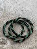 Nepal-armband - Turkos / Svart