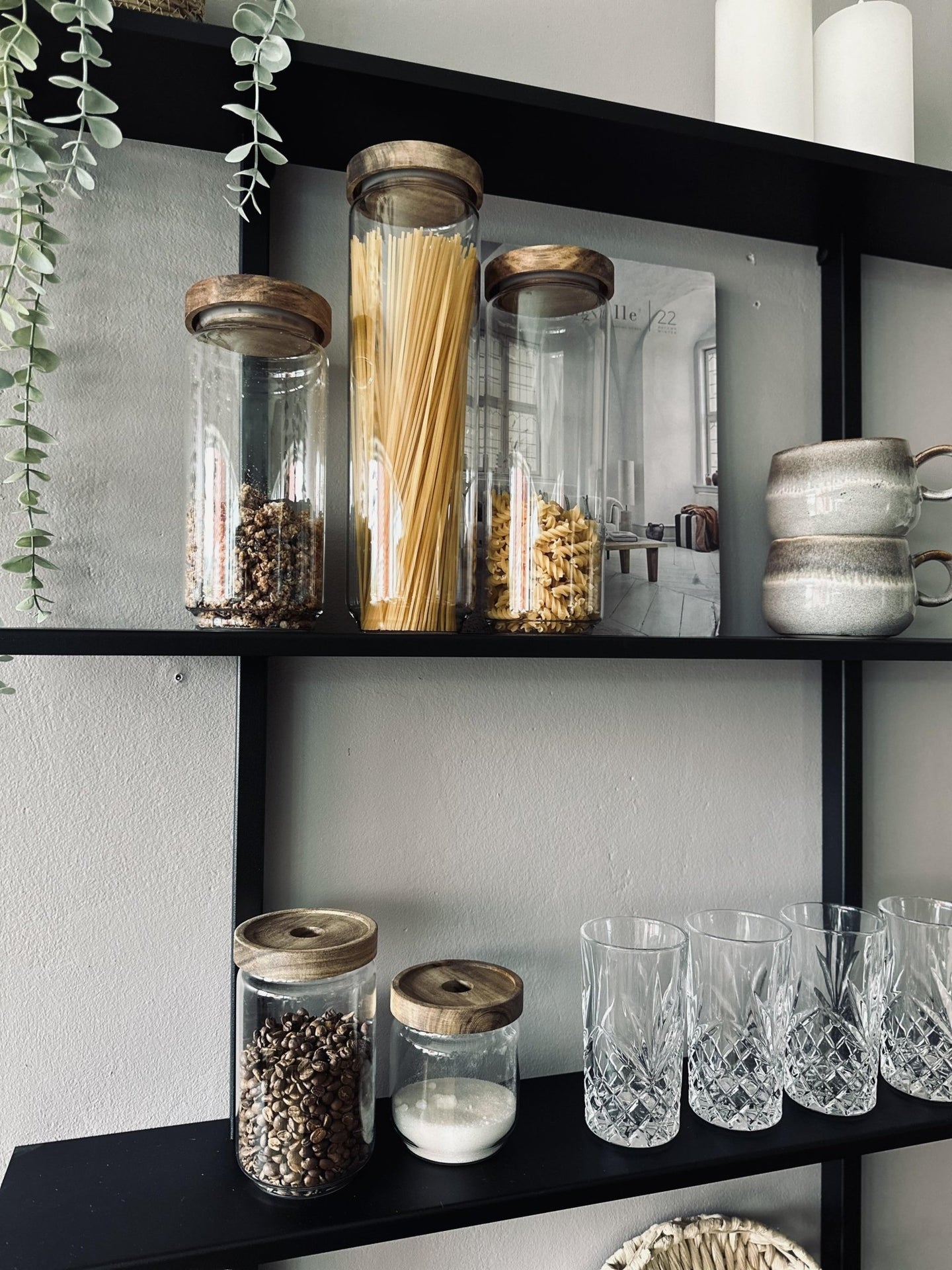 Opbevaringsglas til fødevarer - 1500 ml - VIAMAJA.DK