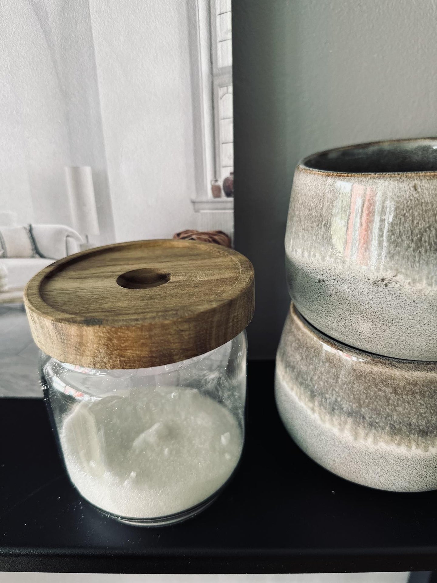 Opbevaringsglas til fødevarer - Wood - VIAMAJA.DK