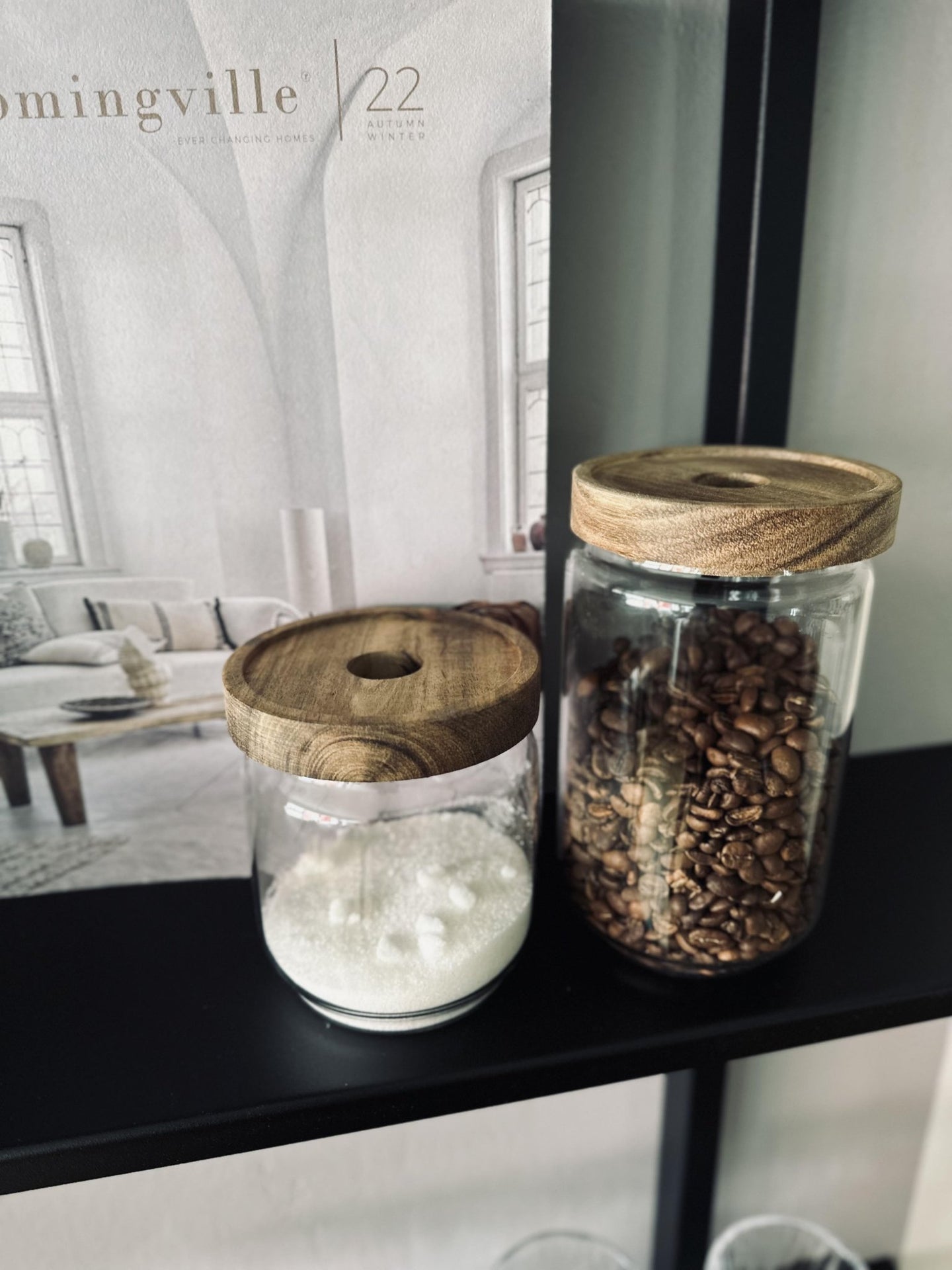 Opbevaringsglas til fødevarer - Wood - VIAMAJA.DK