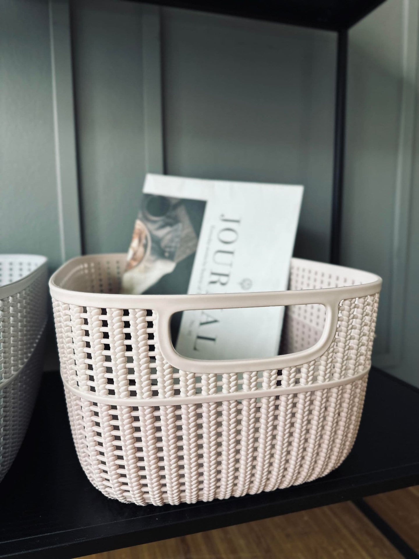 Opbevaringskurv Hally XL – Rose - VIAMAJA.DK