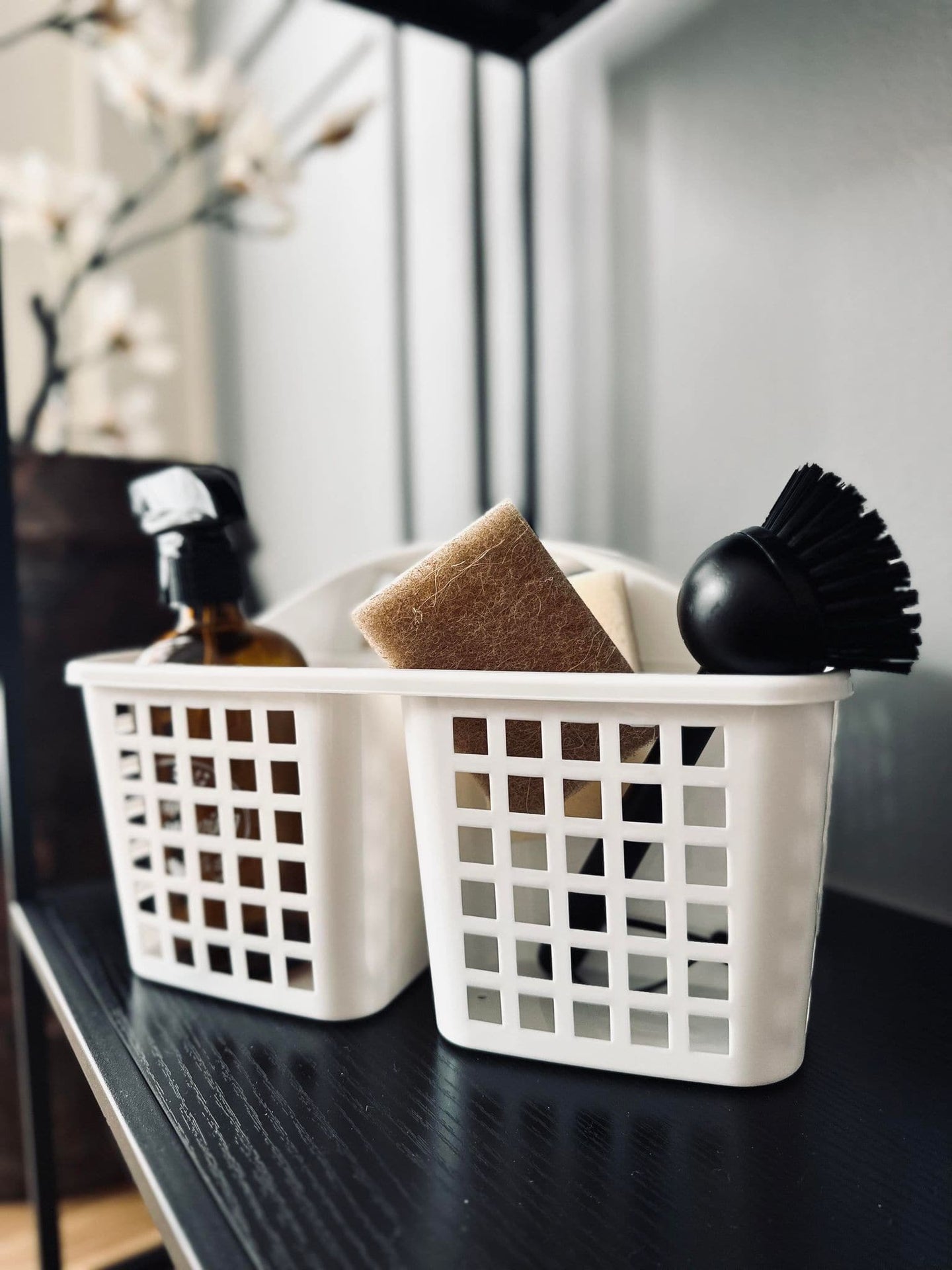 Opbevaringskurv med håndtag - VIAMAJA.DK