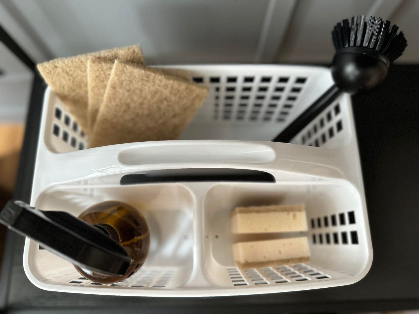 Opbevaringskurv med håndtag - VIAMAJA.DK