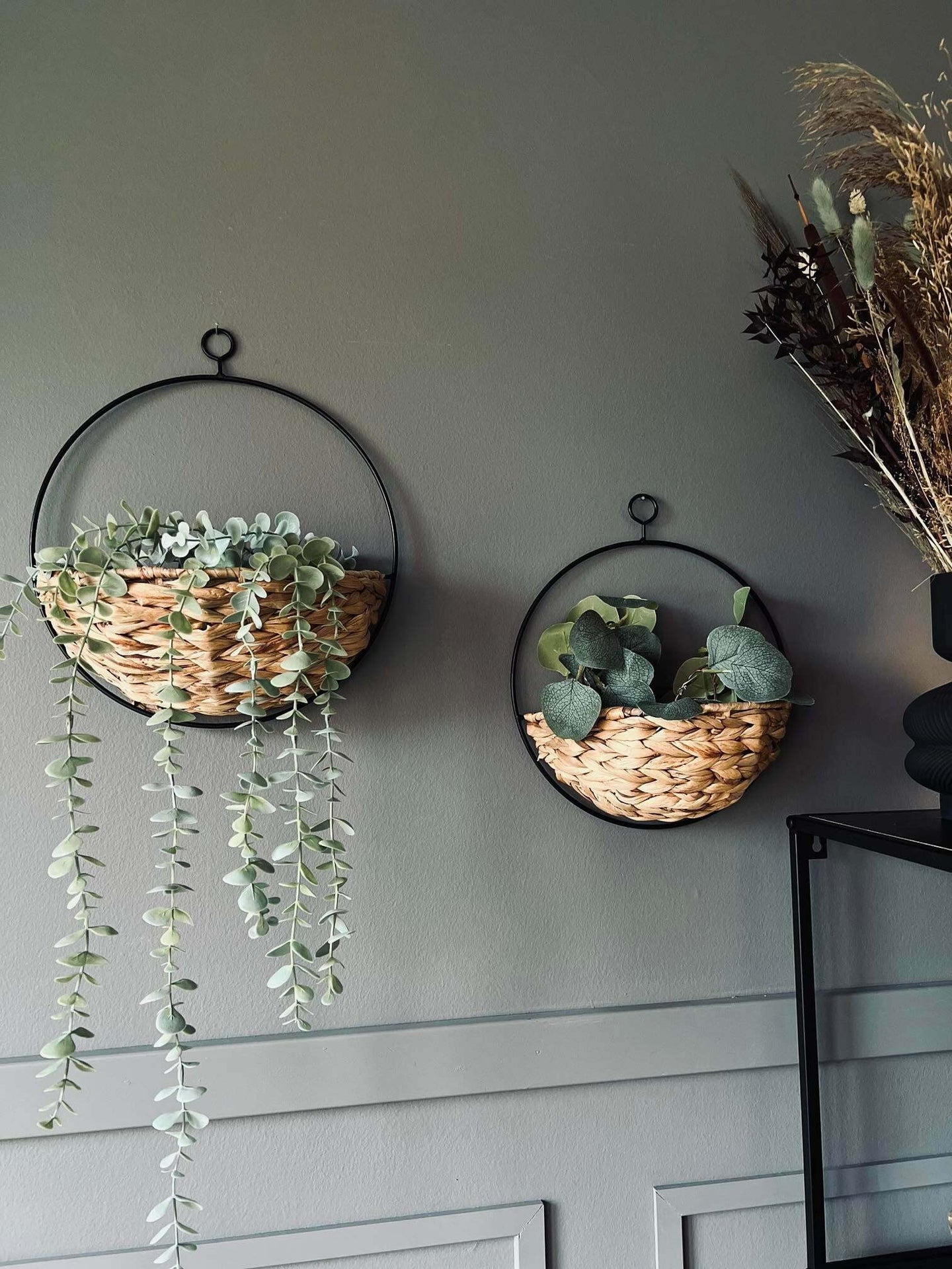 Ophæng med plantekurv - Stor - VIAMAJA.DK