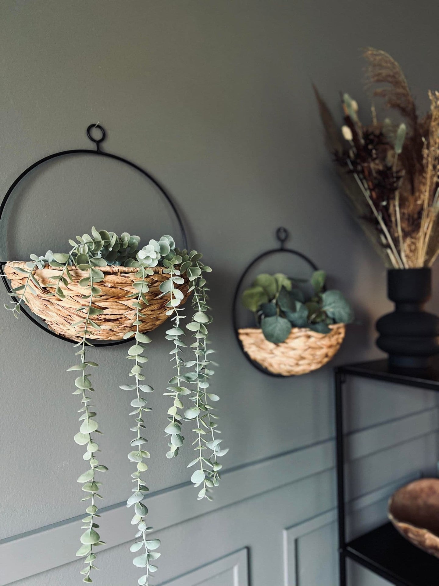 Ophæng med plantekurv - Stor - VIAMAJA.DK