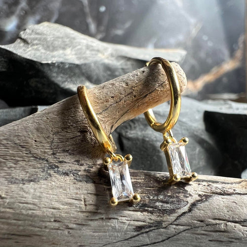 Øreringe Anine 18K forgyldt - VIAMAJA.DK