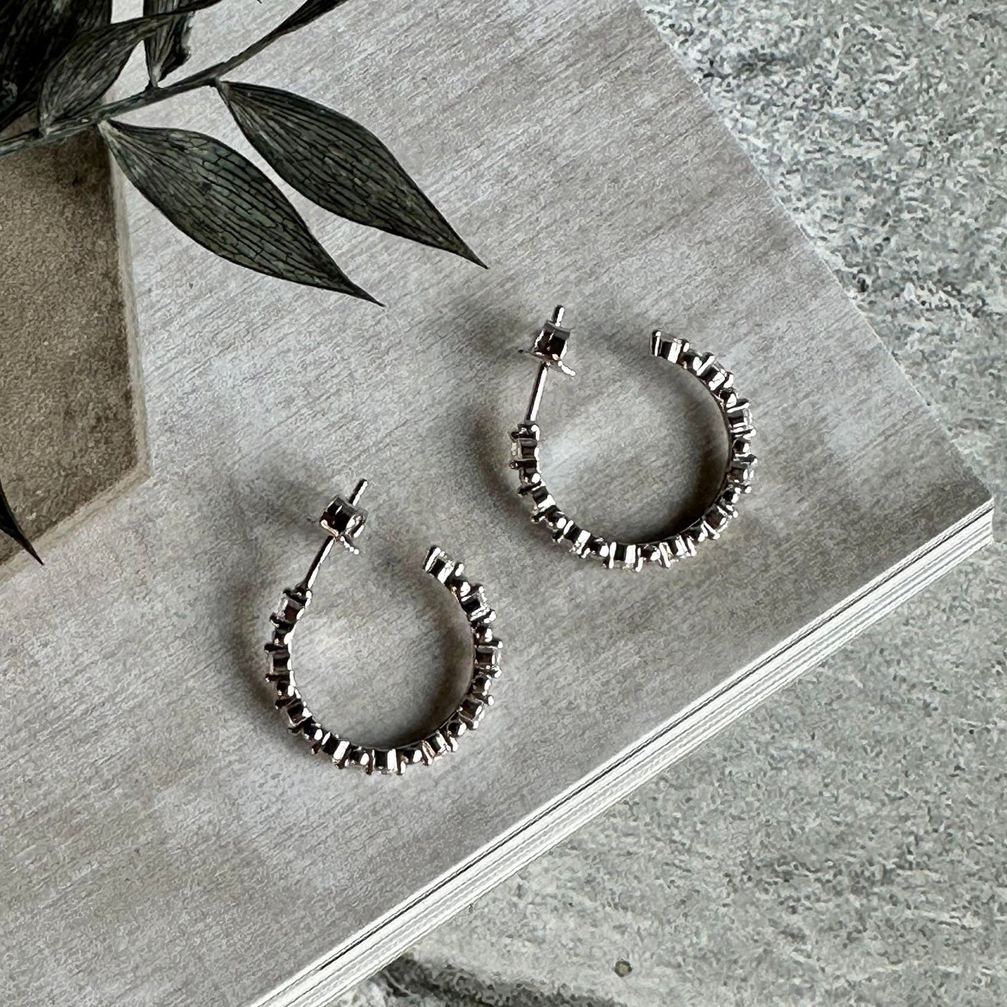 Øreringe Celine Silver 18K forgyldt - VIAMAJA.DK