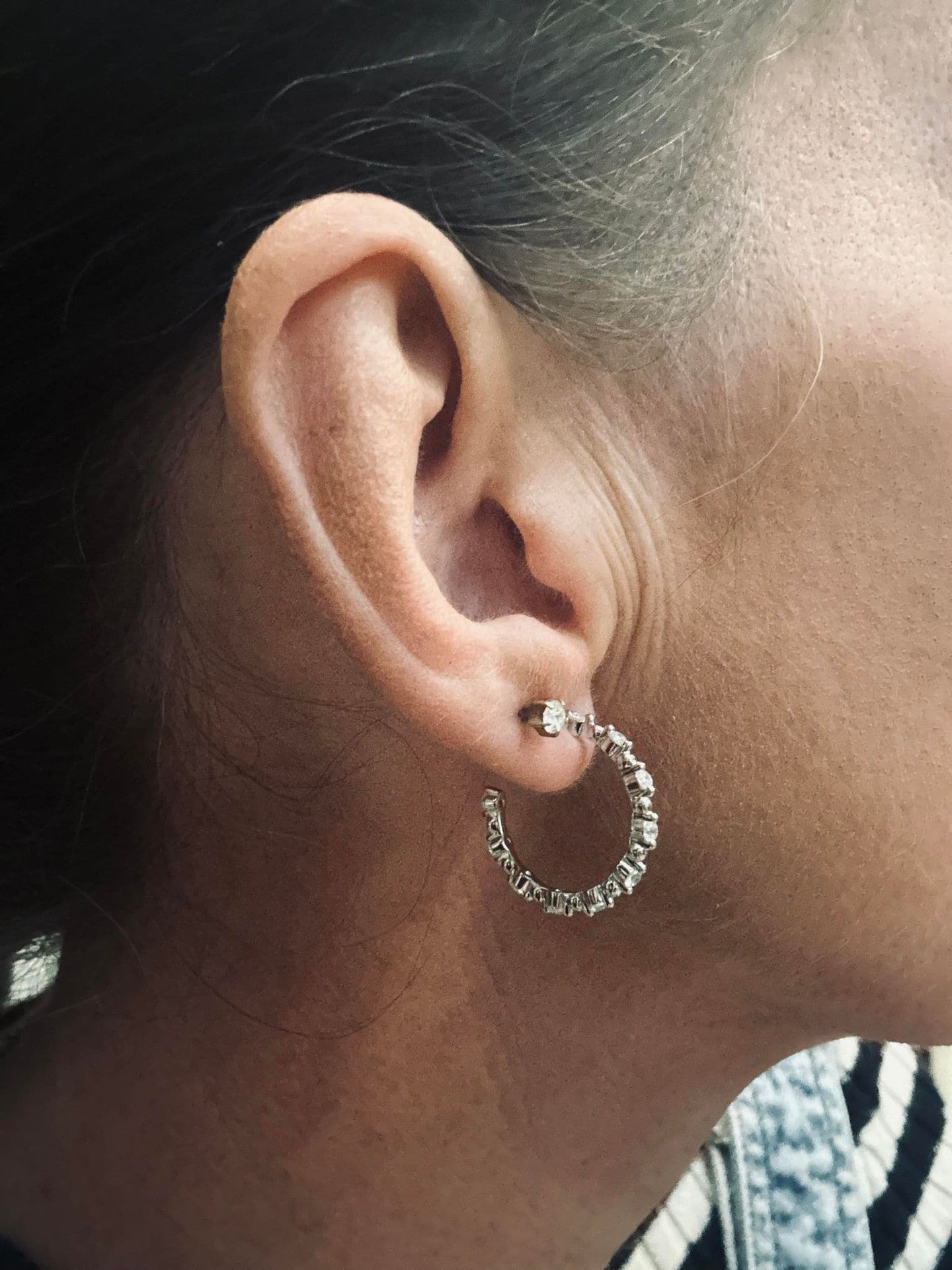 Øreringe Celine Silver 18K forgyldt - VIAMAJA.DK