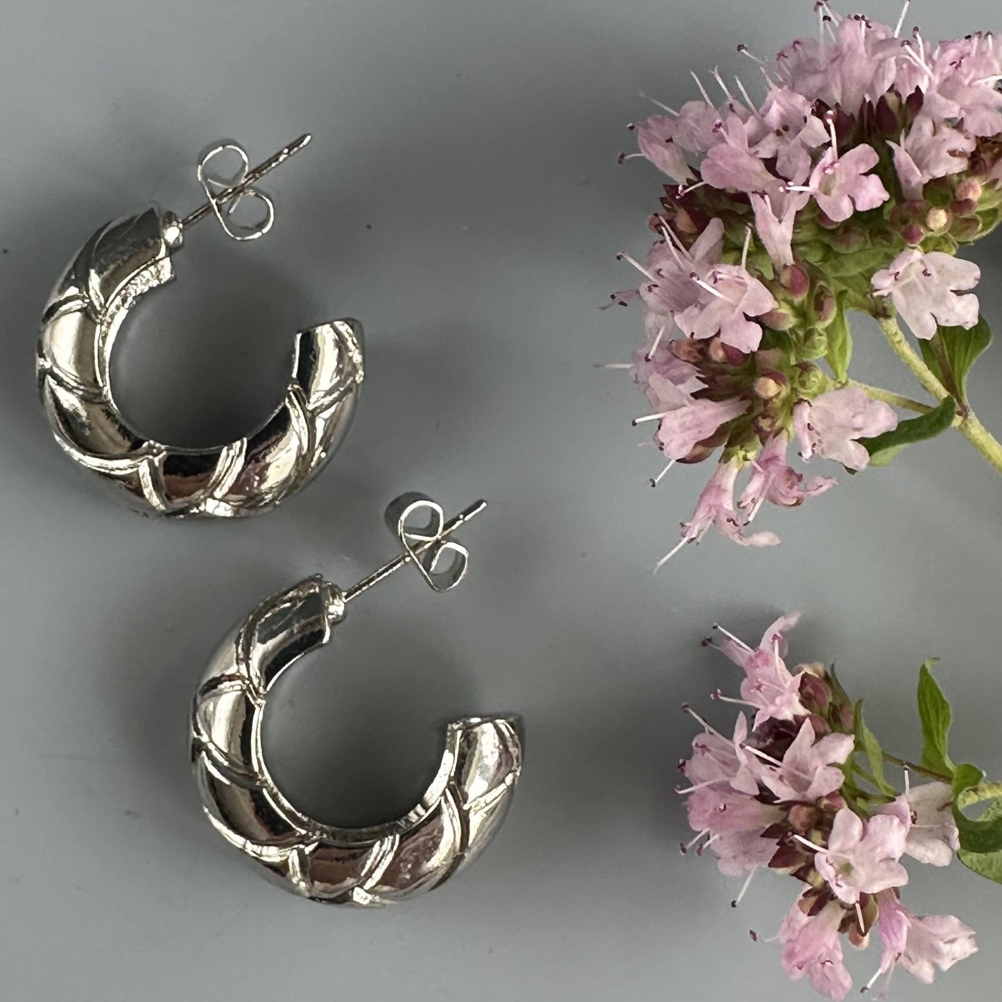 Øreringe Florence sølvbelagt - VIAMAJA.DK