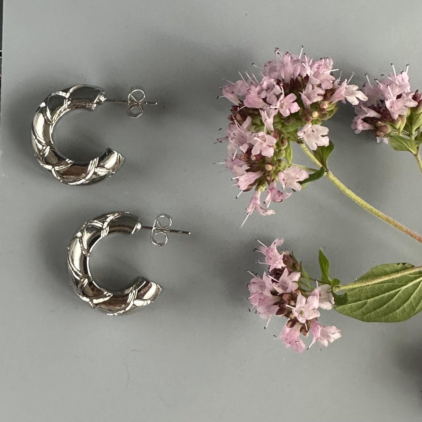 Øreringe Florence sølvbelagt - VIAMAJA.DK