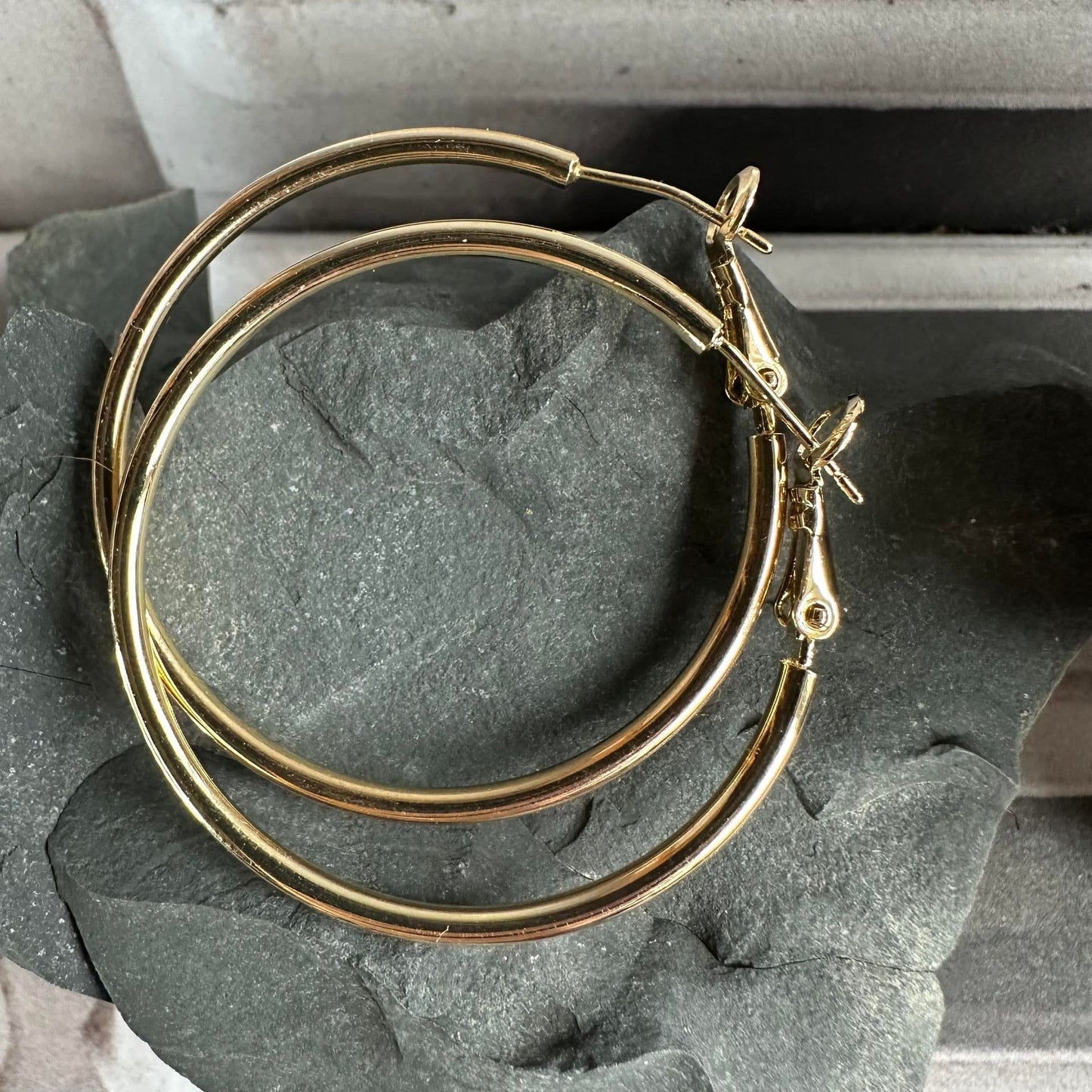 Øreringe Hazel 18k forgyldt - VIAMAJA.DK